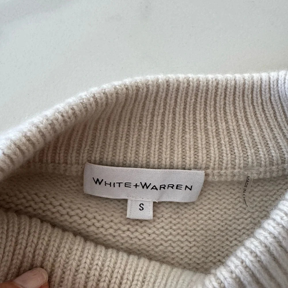 Women's Cream Sweater - Picture 4 of 5